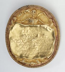 Penning overlijden Laurens Pit