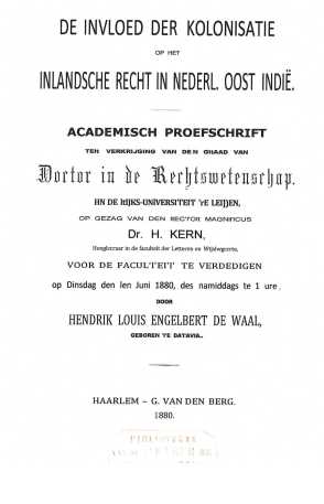 DissertatieHLEdeWaal